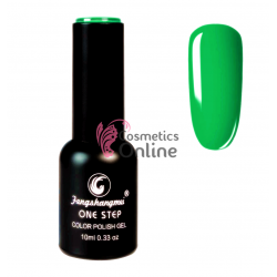 Oja semipermanenta FSM, ONE STEP Color UV/LED 10ml Cod 433 Green Emerald